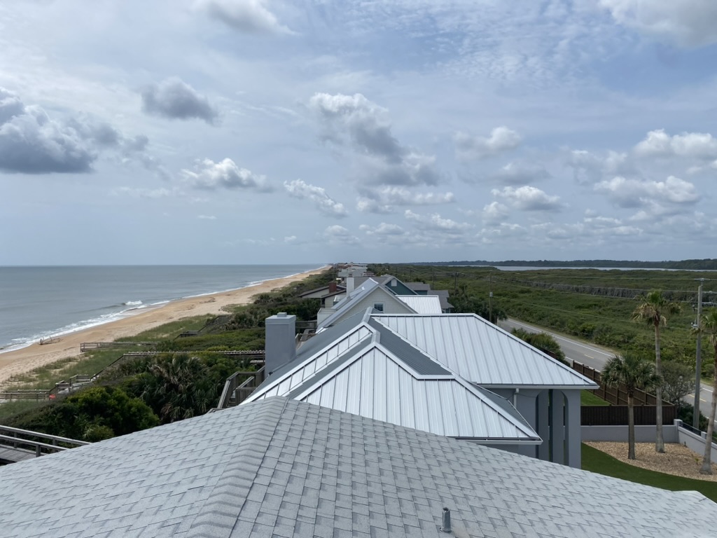 Post-storm inspection of a Northeast Florida home after a hurricane event